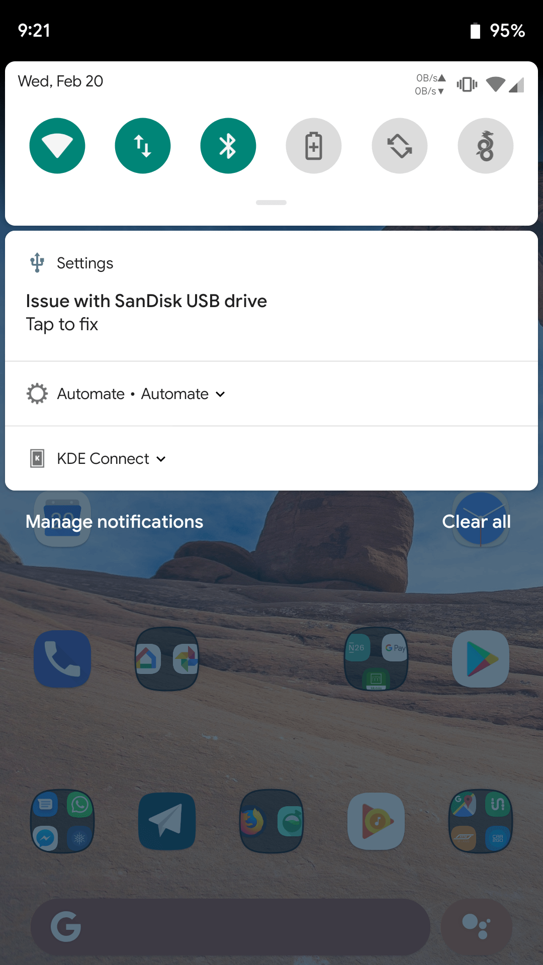 Issues with USB drive